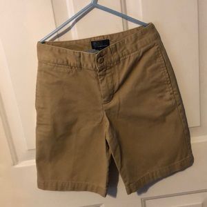 Polo Ralph Lauren boys size 8 dress shorts khaki